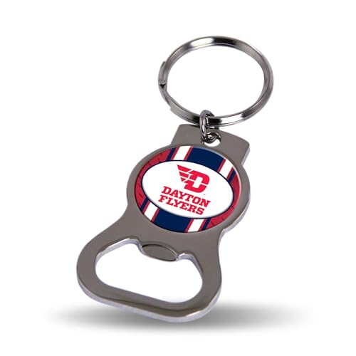 Rico Industries NCAA Georgia Bulldogs Metal Keychain - Beverage Bottle Opener With Key Ring - Pocket Size