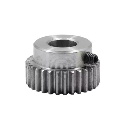 Piñón de cremallera de alta calidad 1M y 50 dientes con eje de 10mm, pack duradero de 5 unidades