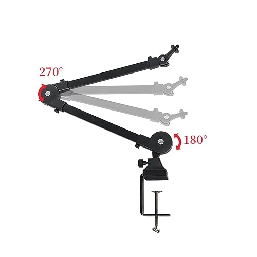 Bras de support de bureau en métal premium pliable pour aménagement de studio - 5