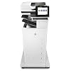 HP LaserJet Enterprise Flow MFP M635z Monochrome All-in-One Printer with Built-in Ethernet, 2-Sided Printing, high-Capacity Input Feeder, Wheeled Stand & 3-bin Stapler/Stacker (7PS99A)