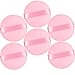 JOLY Powder Puff Face Makeup Soft Velour Beauty Blender Sponge for Loose Powder Foundation Setting Powder Puffs Reusable Stocking Stuffers for Women (6Pcs_Pink)
