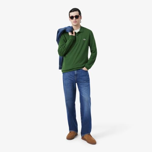 Image of Lacoste Classic Fit Long Sleeved L.12.12 Polo Shirt