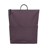 Lefrik - Mochila Gare - Compacta y Práctica - Tejido 100% Reciclado - Eco Friendly (Wine)