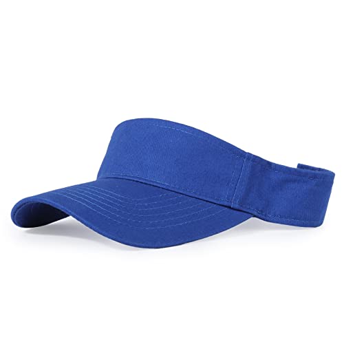 Image of HH HOFNEN Sports Sun Visor Hats Cotton Twill Ball Adjustable Sun Caps for Men Women