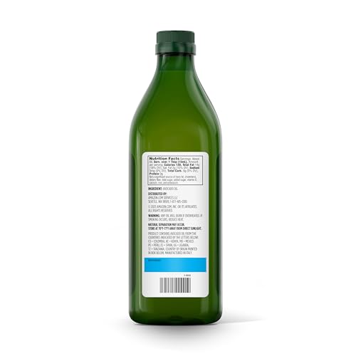 Image of Amazon Grocery, Avocado Oil, 33.8 Fl Oz (Previously Amazon Fresh, Packaging May Vary)
