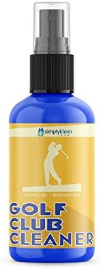 Simply Kleen USA Golf Club Cleaner, Biodegradable, Made in USA, 6oz Spray Bottle