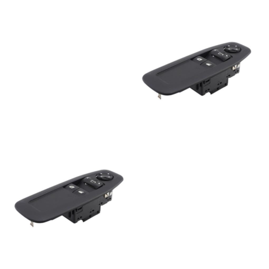 2 Set di Interruttore di sollevamento del vetro per auto di ricambio affidabile realizzato con ABS per una facile installazione Prestazioni migliorate di pregevole fattura
