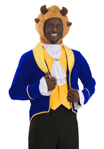 Deluxe Disney Beast Adult Costume Kit Beauty and the Beast Accessories for Dress Up Plays Halloween Large