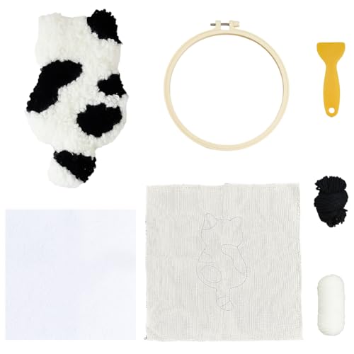 Kit broderie dessous de verre chat : le cadeau de Noël idéal