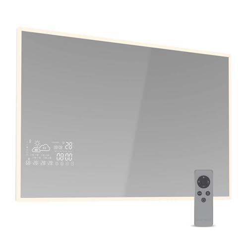 Blumfeldt Infrarotheizung 500W – Wandmontage, Smart Mirror mit...