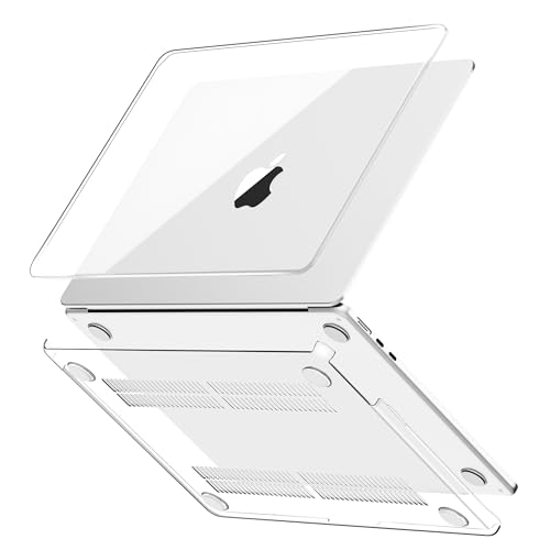 GPXIIZ Coque Compatible avec 2026 MacBook Air 13.6 Pouces M5 M4 M3 M2 2025-2022 Release A3449 A3240 A3113 A2681, Étui de Protection Housse Rigide en Plastique...