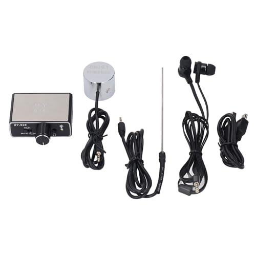 HY 929 Rilevatore Perdite Tubi Acqua Sotterranei | Amplificazione Audio 20000X Con Doppia Sonda E Auricolari | Kit Professionale Per Interni