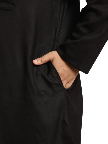 Image of SOJANYA (Since 1958, Men's Silk Blend Grey Kurta Pyjama & Silk Blend Jacket Combo