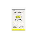 MOVFST Rechargeable BL-4UL Battery,2200mAh High Capacity Phone Battery Suitable for Nokia 3310 TA-1036, 225 RM-1011 RM-1126 RM-1012