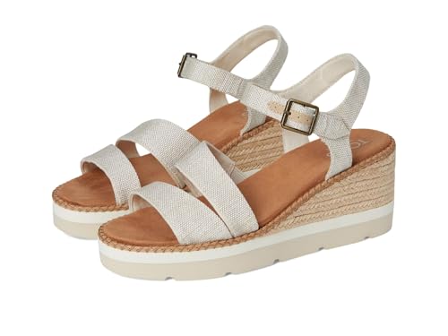 TOMS Womens Darya Natural 8.5 Medium
