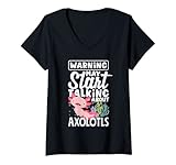 Photo Gallery donna axolotl funny potrebbe iniziare a parlare di axolotls maglietta con collo a v Photo Gallery donna axolotl funny potrebbe iniziare a parlare di axolotls maglietta con collo a v