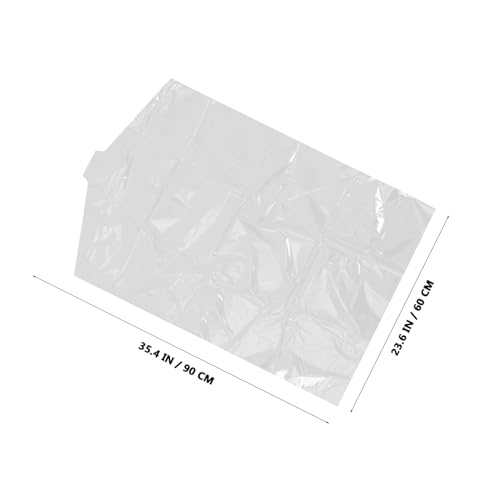 FAVOMOTO 30pcs Transparent Garment Bags for Dustproof Clothing Storage Reusable Suit Covers for Coats Uniforms and Dresses for Home and Travel Use2