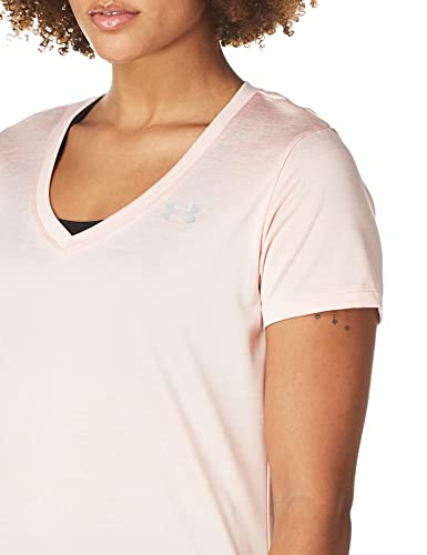 Image of Under Armour Womens Tech V-Neck Twist Short-Sleeve T-Shirt