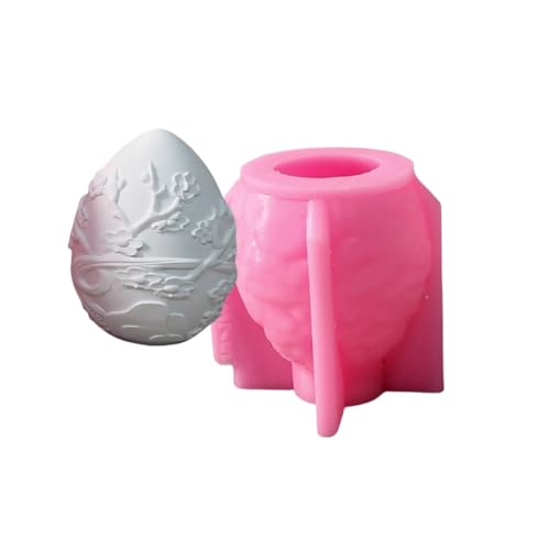 Versatile Silicone Decoration Mold Suitable For Easter Eggs Plaster And Wax Art