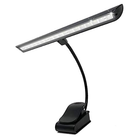 Infitronic IN18LEDNL - Lámpara de atril regulable 2 modos negro Cover