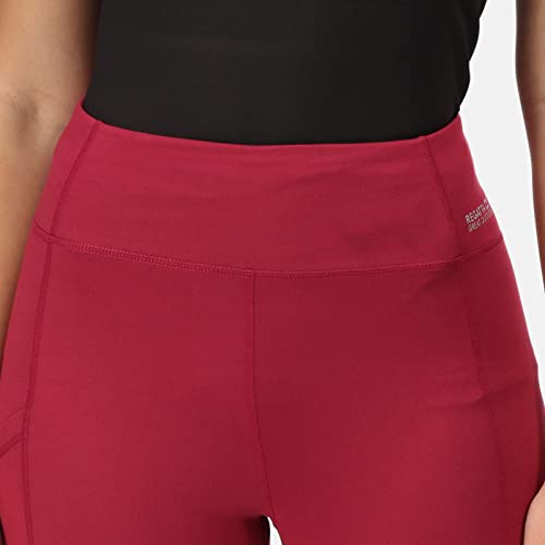 Regatta Womens Holeen Ii Walking Hiking Leggings - Wild Plum - Xl #TOP2
