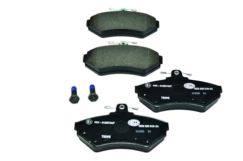Kit plaquettes frein HELLA 8DB 355 018-241 sans sifflement pour VW SEAT