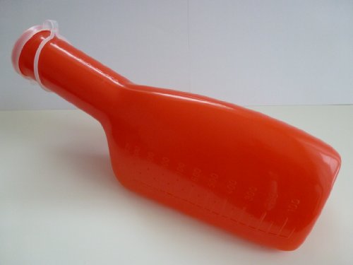 Preisvergleich Produktbild Farbige Urinflasche in Orange