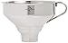 Küchenprofi 18/10 Stainless Steel Funnel with Filter,Silver, 5 inches