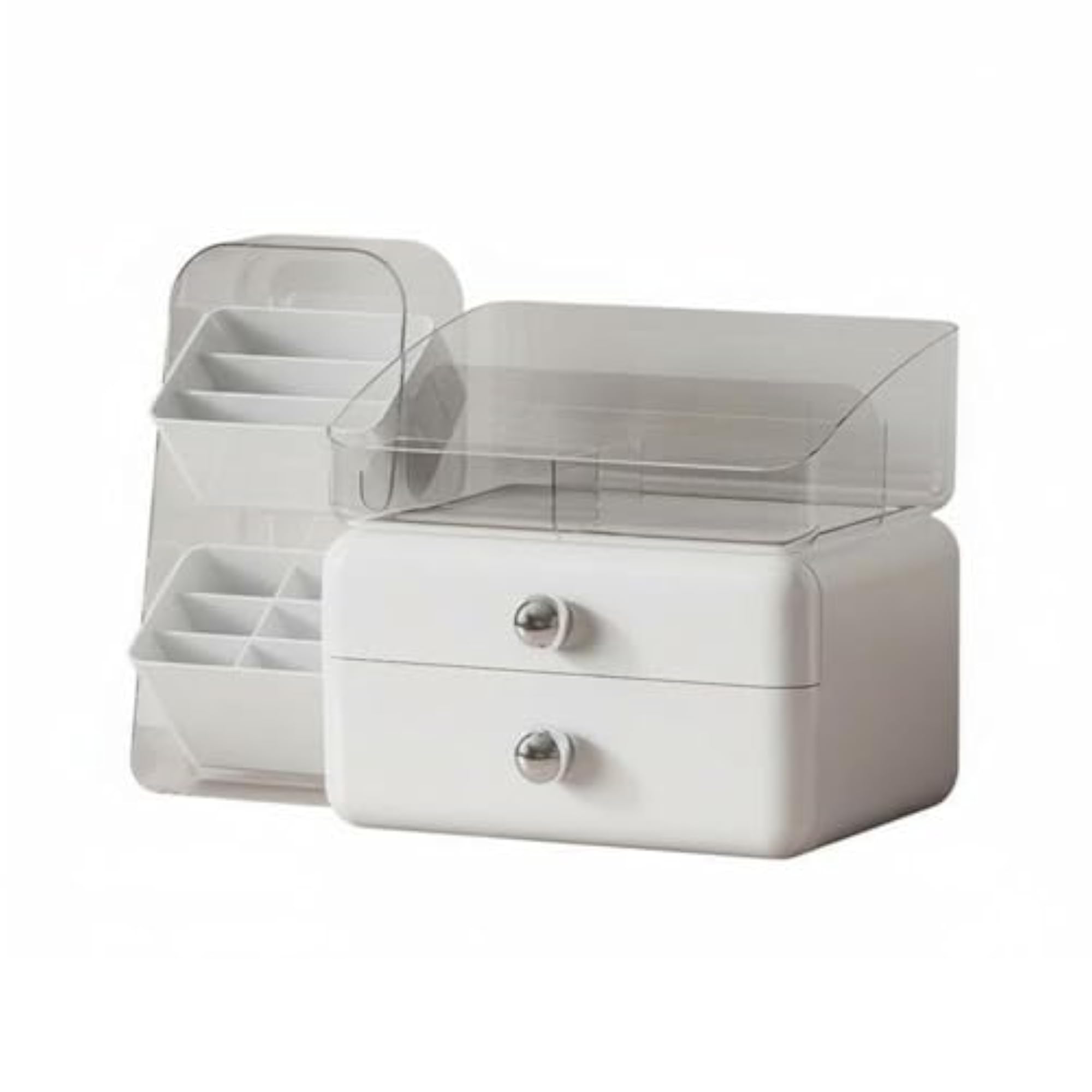 Desktop Cosmetic Organizer with Drawers