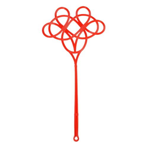 Baluue Teppich- Und Teppichklopfer Manueller Teppichklopfer Paddel Rattan-Teppichklopfer Flüsterer Handgefertigter Staubklopfer In Blumenform Kunststoff Quilt-Reinigungswerkzeuge Für