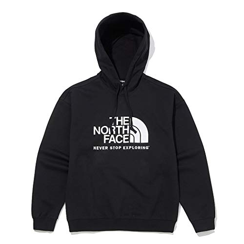 [ザノースフェイス] The NORTH FACE ホワイトラベル ネバーストップ エクスプローリング カラーリング フディ シャツ メンズ TNF NSE COLORING HOODIE (ブラック, 105(XL)身長175~185cm) [並行輸入品]
