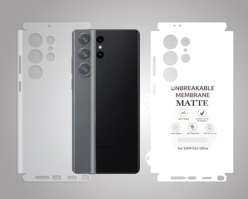 Image of Unbreakable Membrane Back Screen Protector For S26 Ultra 5G TPU Anti Glare Matte Back Skin Guard Anti-Scratch, Anti-Fingerprint | Matte