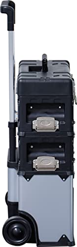 BGS 2002 | Montagewagen | fahrbar | Werkzeug-Koffer leer / rollende Werkstatt | abschließbar | Schwarz,grau – Bild 4