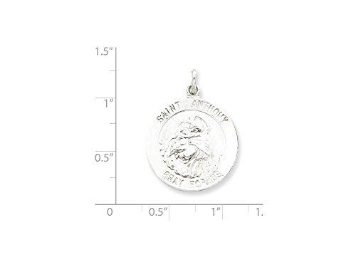 FJC Finejewelers Sterling Silver Medal Pendant Necklace Chain Included2