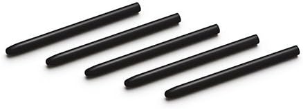 Miniatura 1 de 5 puntas de bolígrafo estándar de color negro compatibles con WACOM Bamboo CTE, MTE, CTL, CTH serie de bolígrafo de tableta