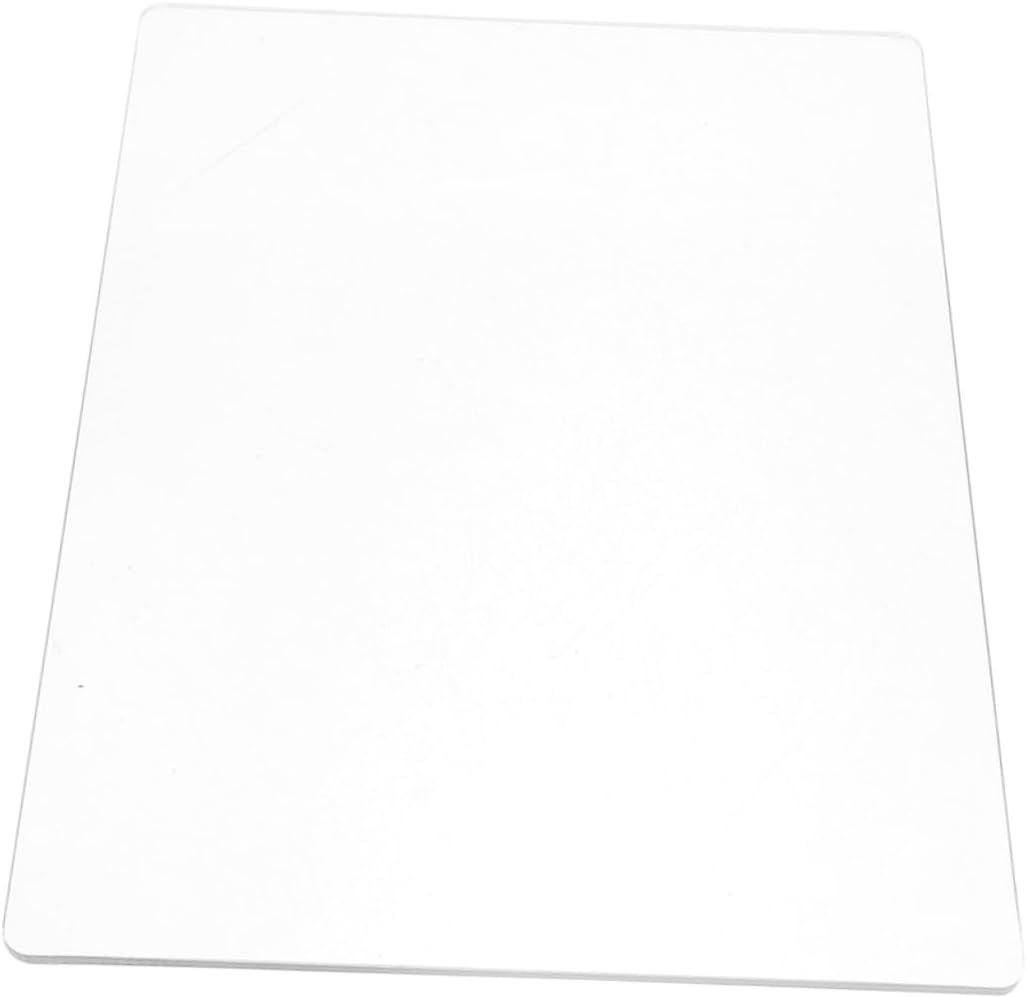 NUOBESTY Die Cutting Pad for Crafts Transparent Acrylic Embossing Mat Accessory for Paper Cutting Machines for Projects and Detailed Embossing Results