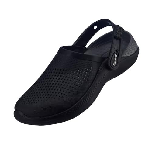 Image of Duke Mens Dr6265-black /D.Grey Clog