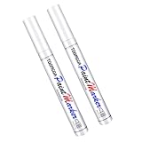 White Paint Pens Permanent Paint Markers - 2 Pack Oil...