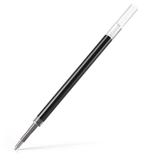 Arteza Gel Pen Refills, Pack Of 50 Black Roller Ball Gel Ink Pen Refills, Quick-Drying, Nontoxic, Fine Point For Writing, Taking Notes & Sketching #TOP1