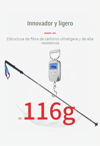 Bastones de senderismo y correr ultraligeros AONIJIE Canbo de 110 cm para montaña y trekking 3