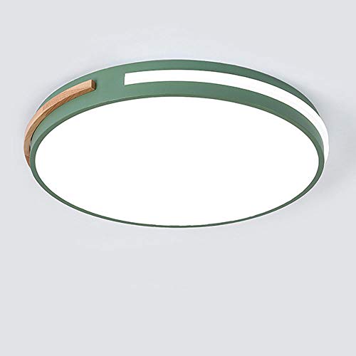 Plafonnier LED nordique en bois pour illuminer chaleureusement votre chambre ou couloir