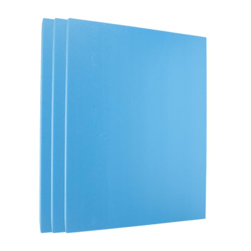 UTHCLO Láminas de Espuma Artesanal de Alta Densidad 30X40X3 CM 3 Piezas para Manualidades Base para Dioramas y Modelado Creativo Tablero Ligero y Estable para Proyectos DIY