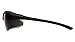 Pyramex Fortress Safety Eyewear, Gray Lens With Black Frame