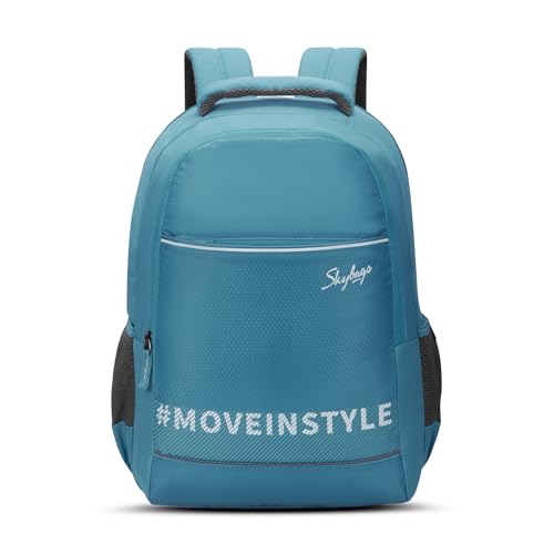 Image of SKYBAGS Dune Backpack | Premium Diamond pattern fabric | Upto 17 inch Laptop Portection | 02 Compartment | For Office and Casual Unisex Men Women Boys Girls