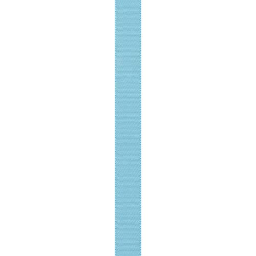 Image of Berwick Offray 360149 5 /8 inch Wide Single Face Satin Ribbon, Ocean Blue, 6 Yds