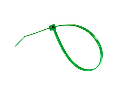 Image of GTSE 12 inch Green Zip Ties, 100 Pack, 40lb Strength, UV Resistant Long Nylon Cable Ties, Self-Locking 12 Inch Tie Wraps