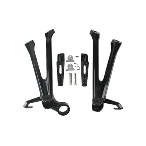 Pédales de moto passager arrière pour GSXR600 GSXR750 2011-2024 en alu noir