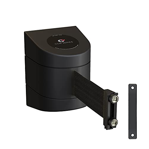 Crowd Control Warehouse WMB-230 Wall Mount Retractable Belt Barrier, 30 Ft