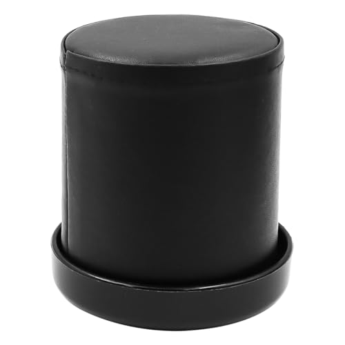 ieron Conjunto de copos para dados de couro premium para diversão e entretenimento