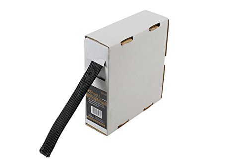 Gaine tressée extensible 25mm contre l'usure des câbles, boîte de 10m Connect 37107